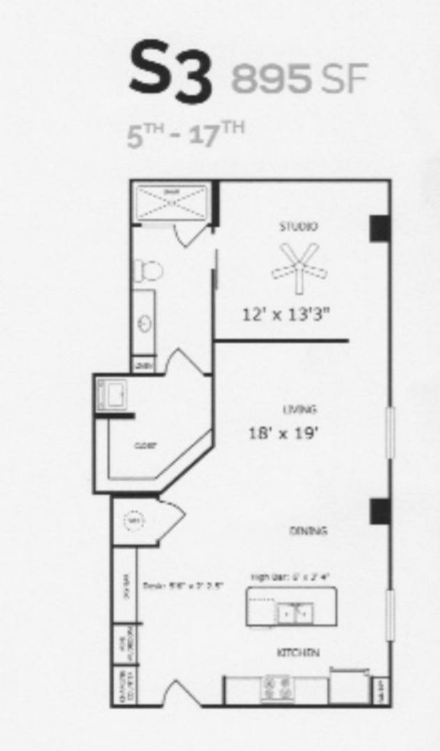 Apartment for rent at 1900 Pacific Ave, Dallas, TX 75201