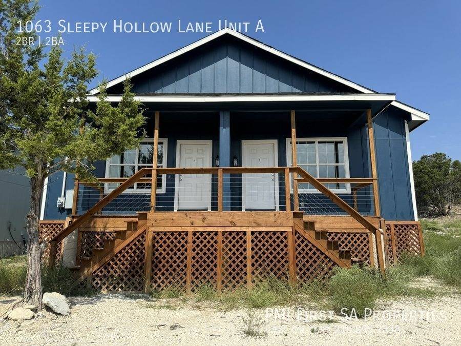 Apartment for rent at 1063 Sleepy Hollow Lane #B, Spring Branch, TX 78070