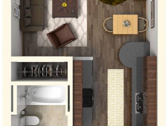 Apartment for rent at 632 Dr MLK Jr St #D21, Indianapolis, IN 46202