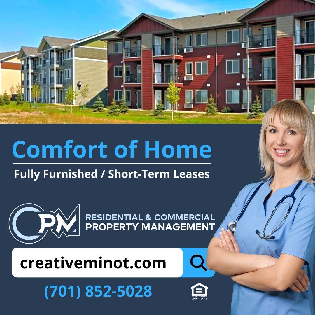 Apartment for rent at 3821 Crossing St SW, Minot, ND 58701