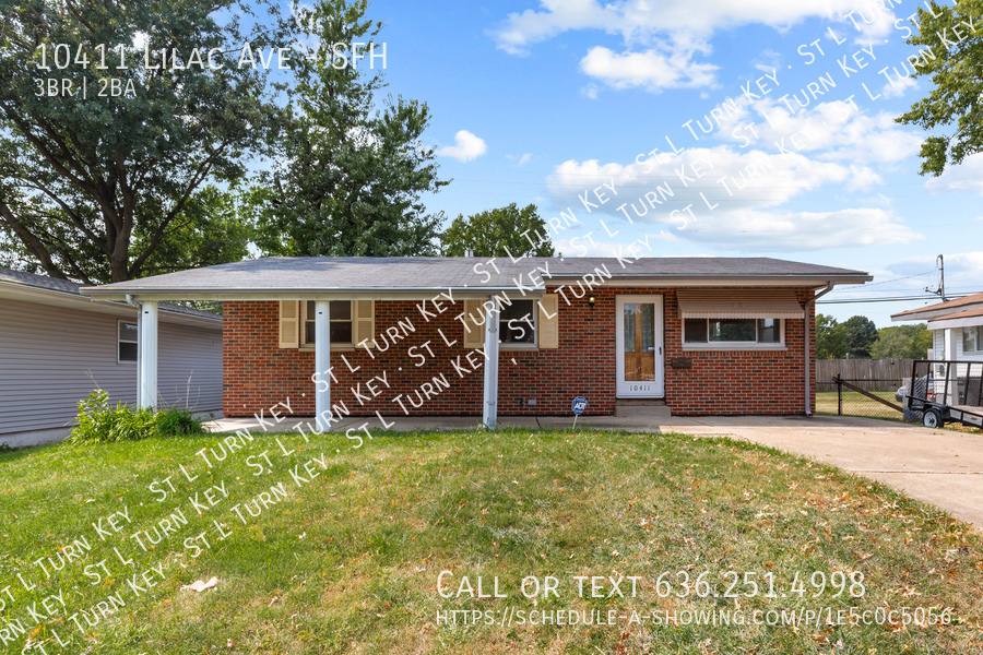 10411 Lilac Ave SFH, Saint Louis, MO 63137 House For Rent