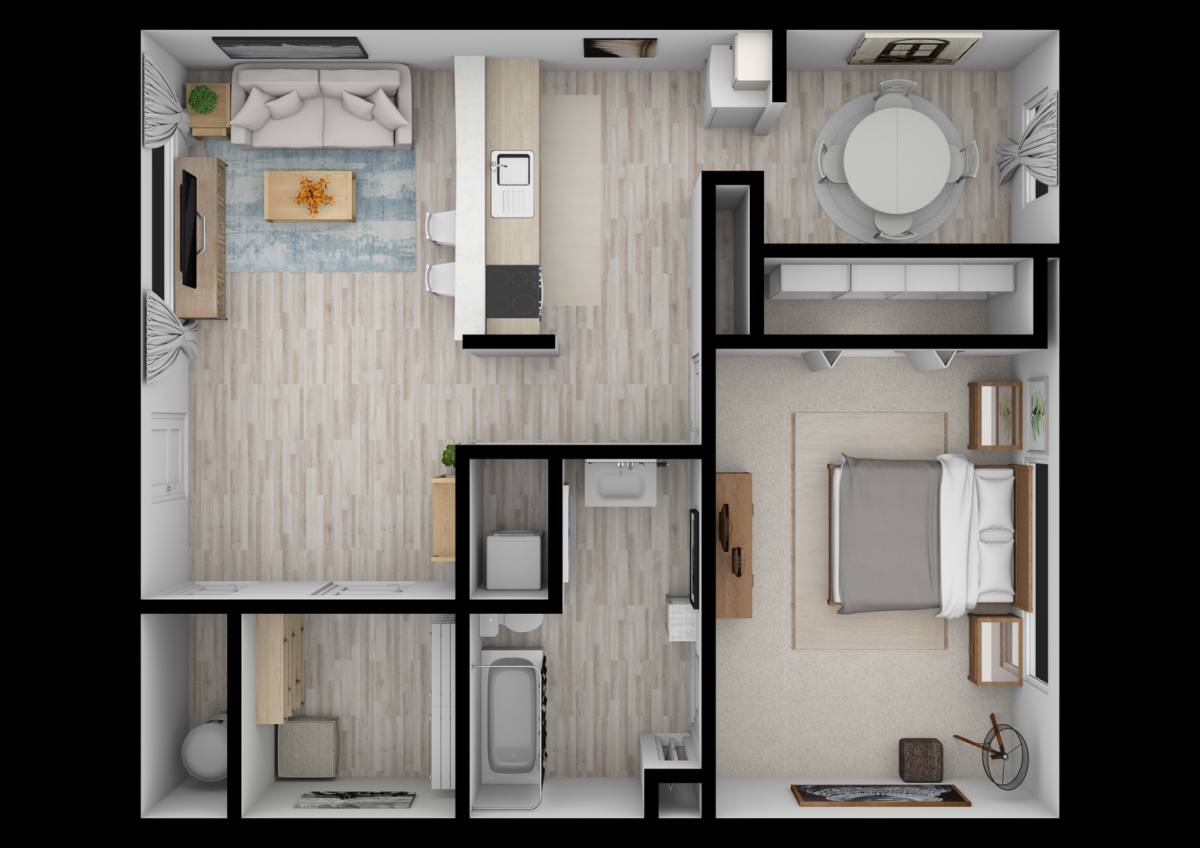 Apartment for rent at 2100 Rebsamen Park Rd, Little Rock, AR 72202