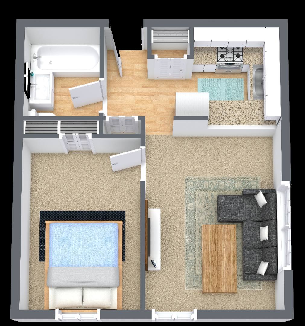 Apartment for rent at 1800 Watrous Ave, Des Moines, IA 50315
