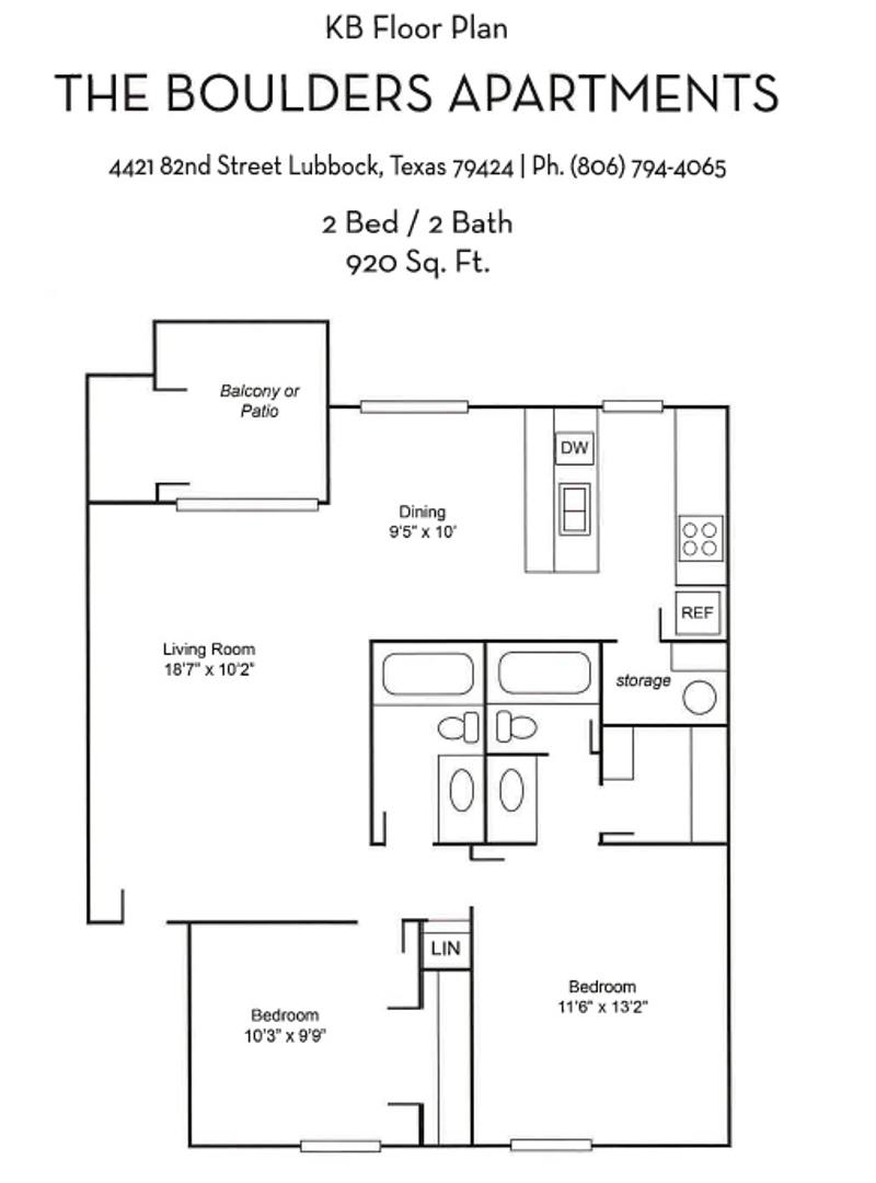 Apartment for rent at 4421 82nd St, Lubbock, TX 79424