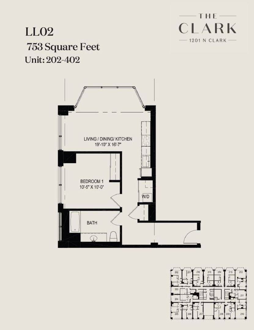 1201 N Clark St, Chicago, IL 60610 Apartment For Rent 1,875 to 2,566