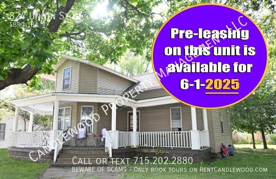 Apartment for rent at 824 Union St #B, Stevens Point, WI 54481