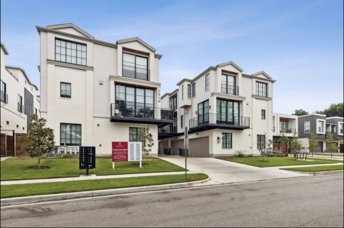 Townhouse for rent at 2017 Moser Ave, Dallas, TX 75206