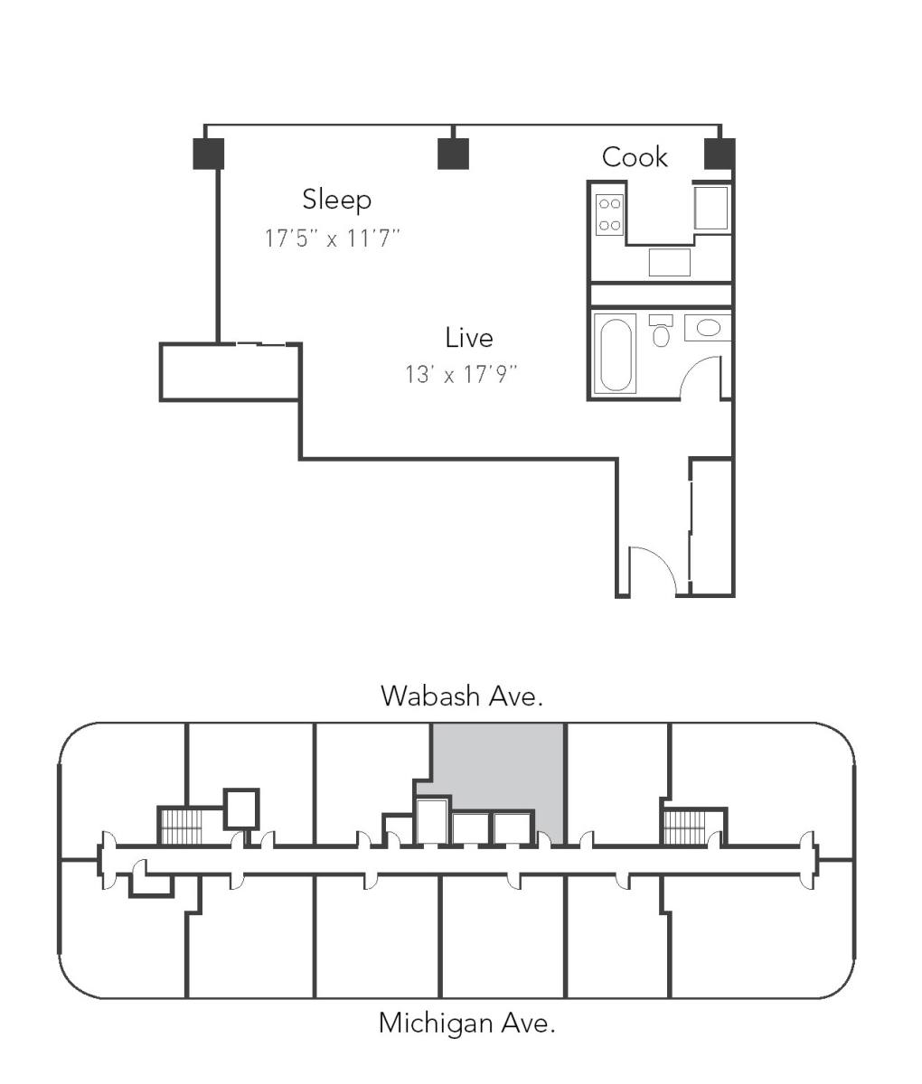 1212 S Michigan, Chicago, IL 60605 RentalSource