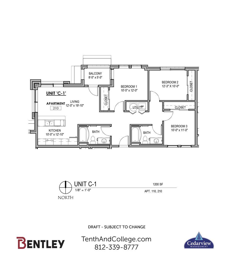 Apartment for rent at 650 N College Ave, Bloomington, IN 47404