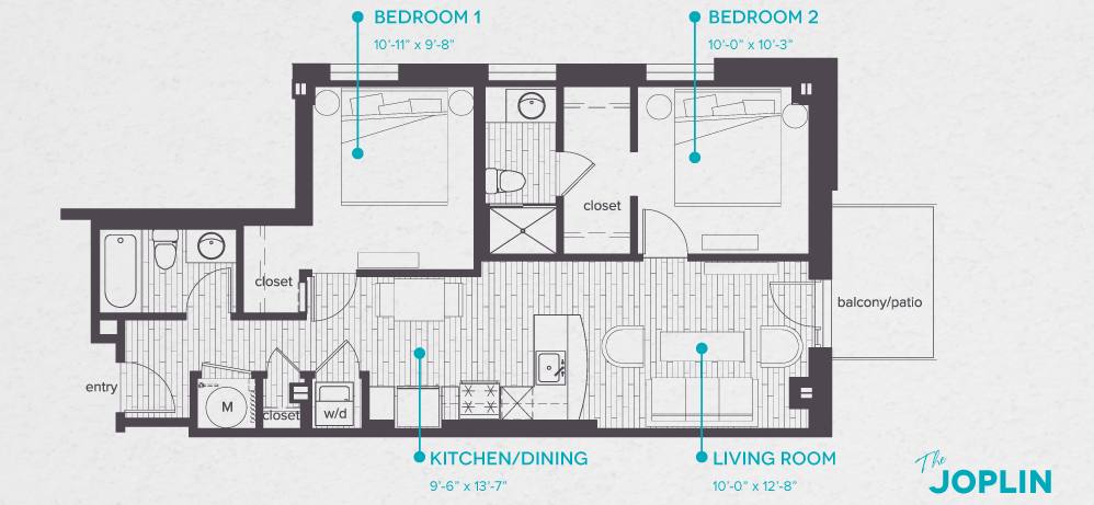 Apartment for rent at The Slate, 119 N 19th St, Omaha, NE 68102