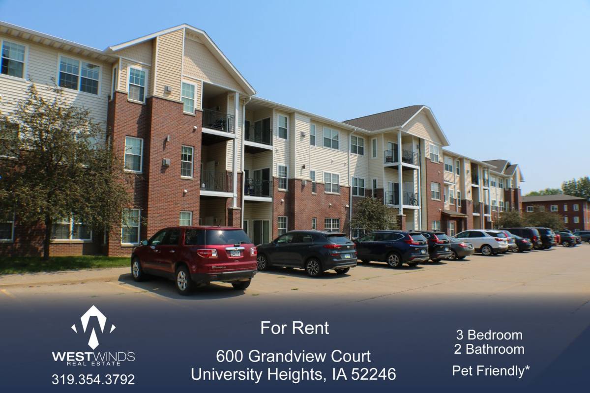 Condo for rent at 600 Grandview Court, Iowa City, IA 52246