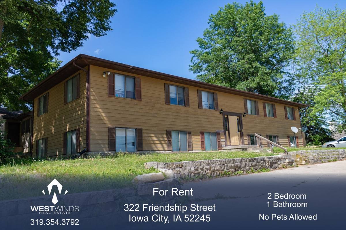 Apartment for rent at 322 Friendship St, Iowa City, IA 52245