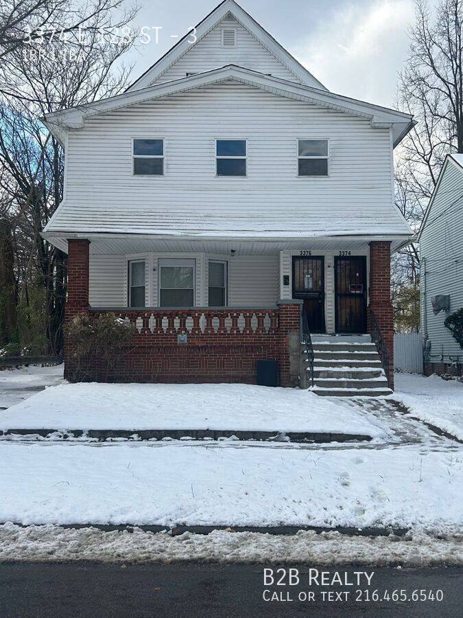 Apartment for rent at 3374 E 128 St #3, Cleveland, OH 44120