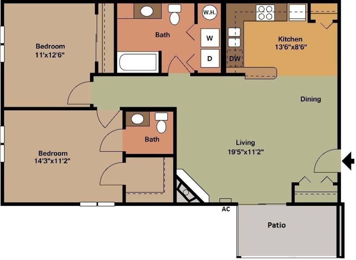 Apartment for rent at 201 Monroe St, Beaver Dam, WI 53916