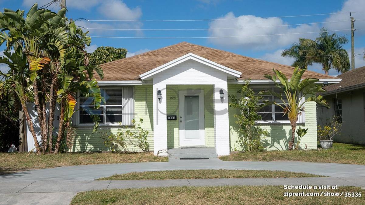 House for rent at 1651 Van Buren St, Hollywood, FL 33020