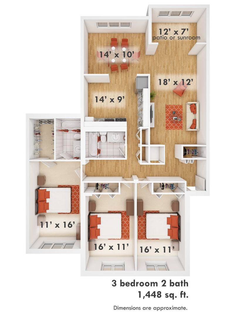 Apartment for rent at 3022 Brinkley Rd, Temple Hills, MD 20748