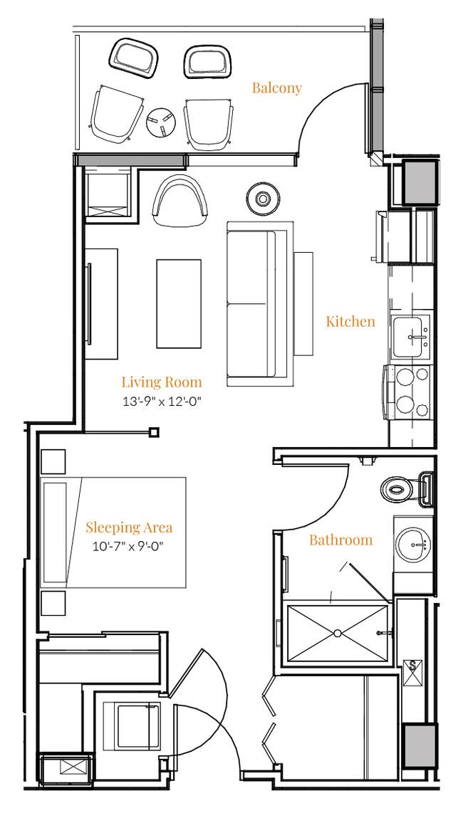 Apartment for rent at 500 Brazos St, Austin, TX 78701