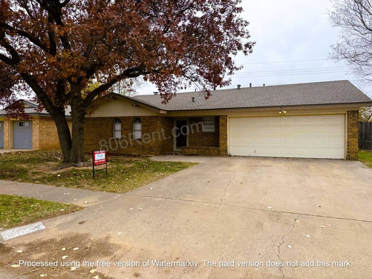 House for rent at 4825 73rd St, Lubbock, TX 79424