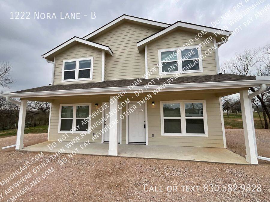 House for rent at 1222 Nora Lane #B, Kingsland, TX 78639
