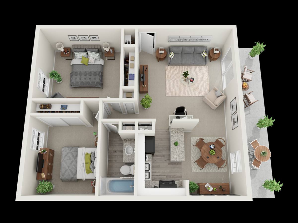 Apartment for rent at 6010 W 25th St, Indianapolis, IN 46224