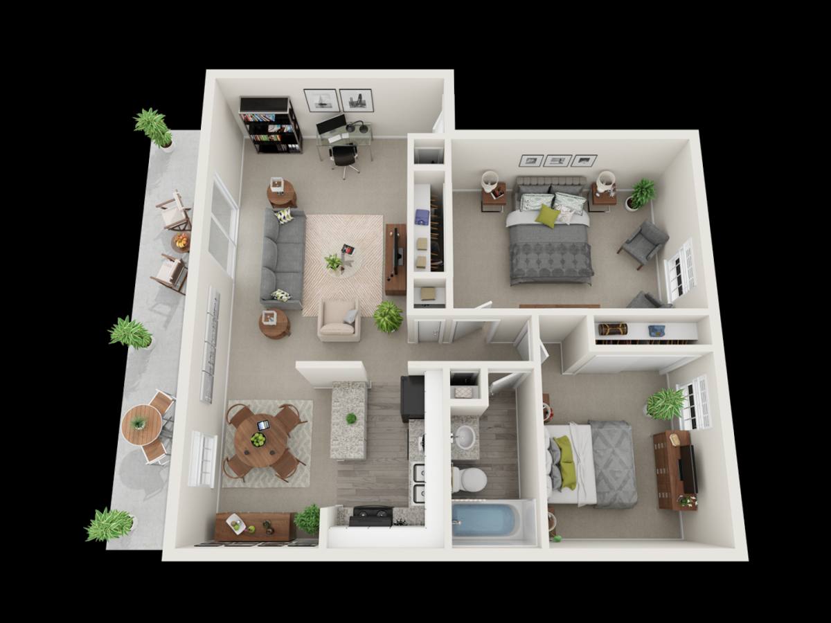 Apartment for rent at 6010 W 25th St, Indianapolis, IN 46224