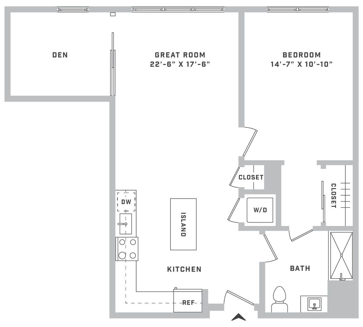Apartment for rent at 26 University Place Blvd, Jersey City, NJ 07305