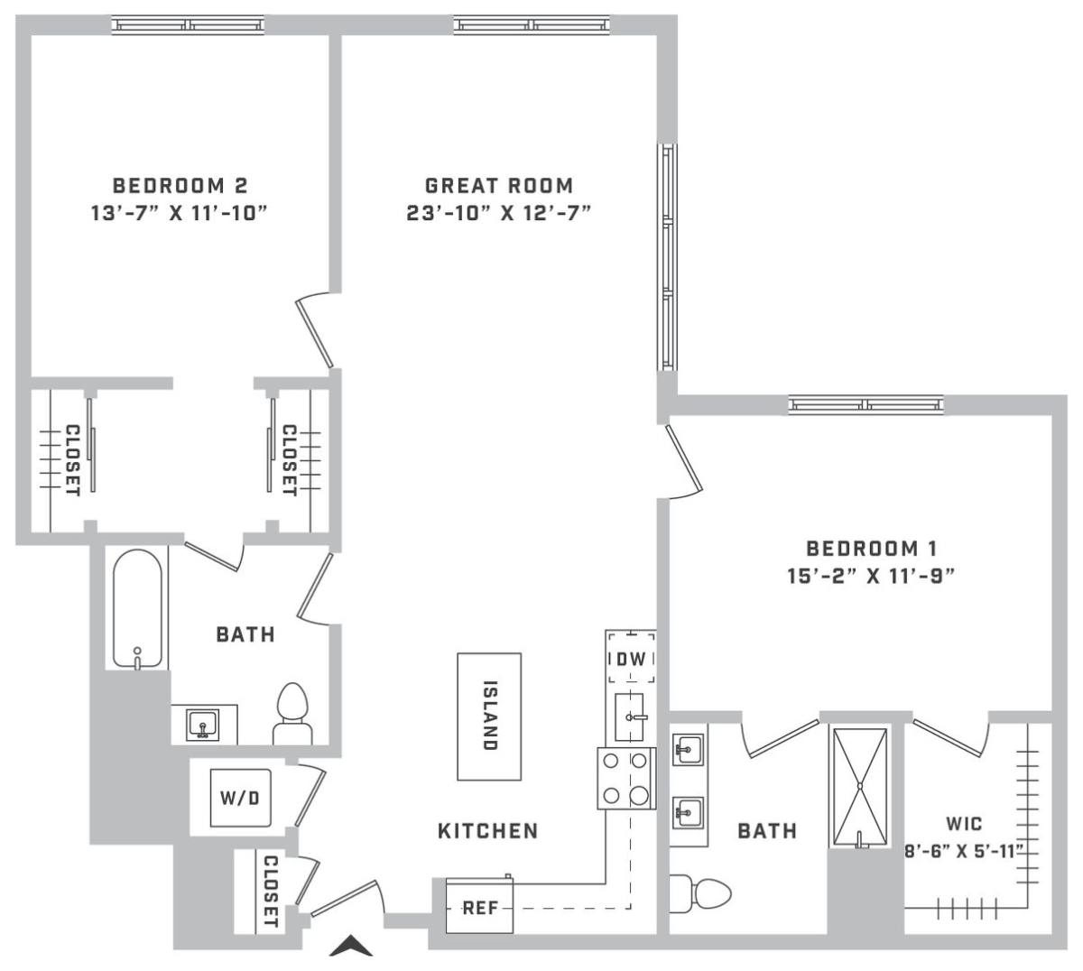 Apartment for rent at 26 University Place Blvd, Jersey City, NJ 07305