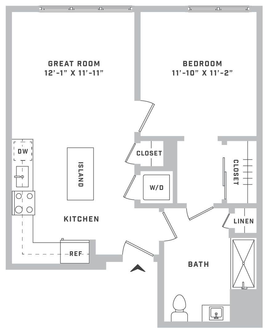 Apartment for rent at 26 University Place Blvd, Jersey City, NJ 07305