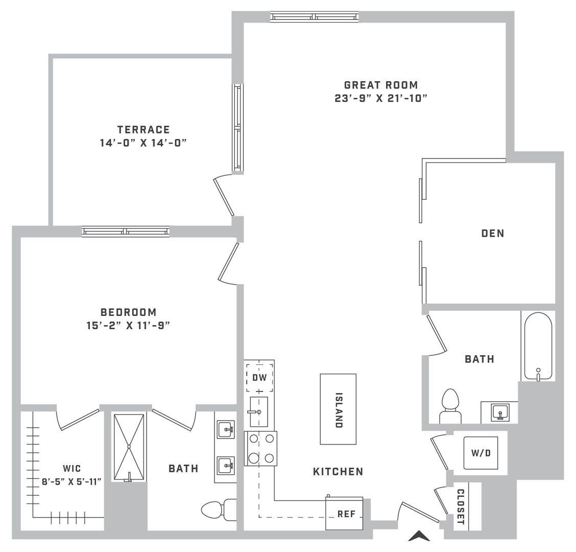 Apartment for rent at 26 University Place Blvd, Jersey City, NJ 07305