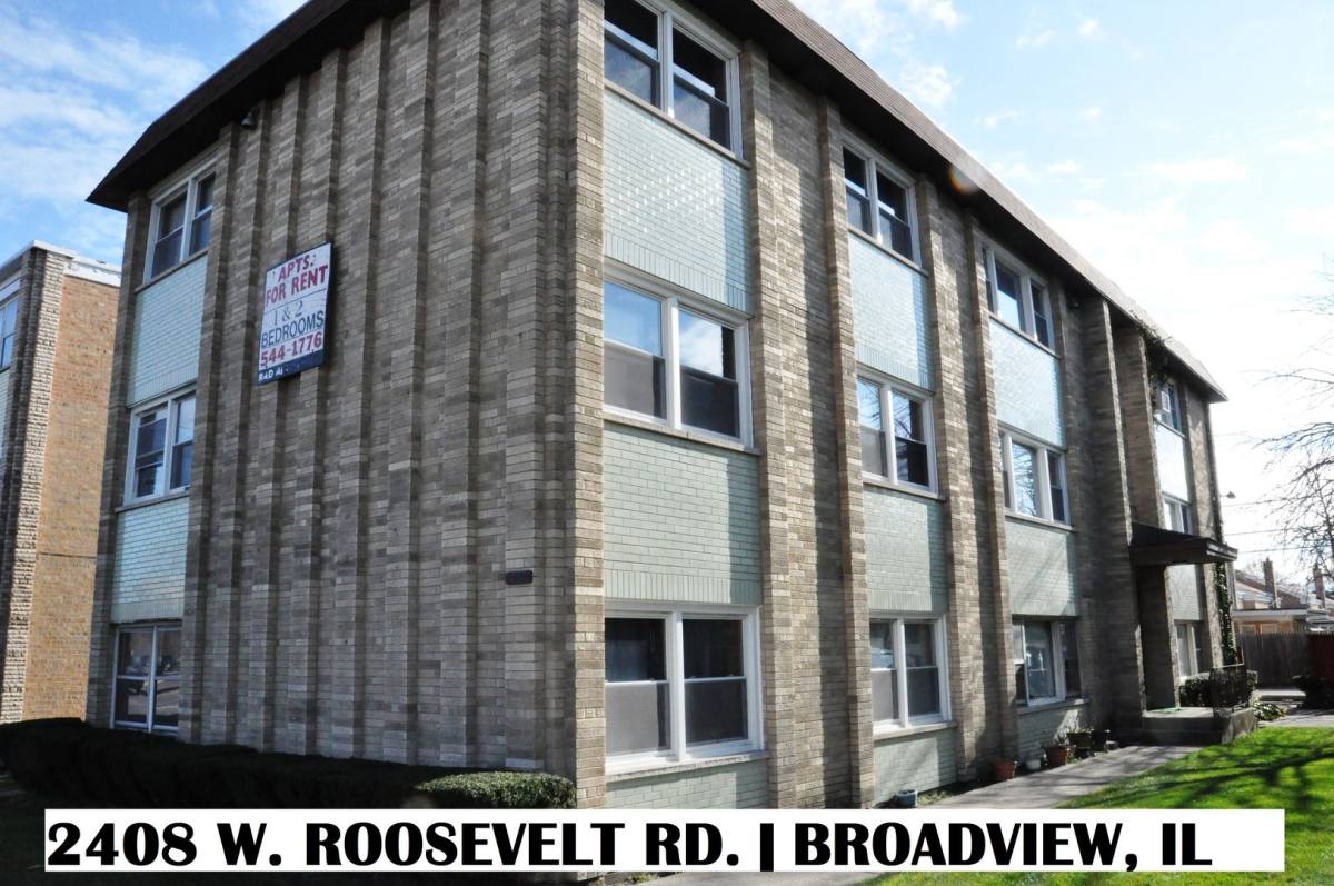 Apartment for rent at 2408 Roosevelt Rd, Broadview, IL 60155