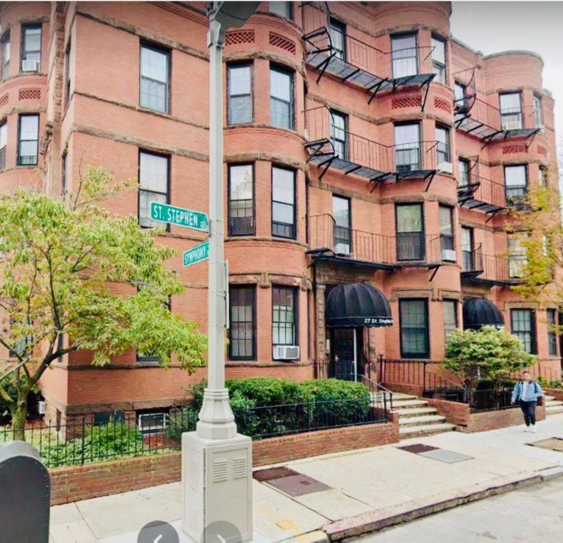 Apartment for rent at 27 St Stephen #1, Boston, MA 02115