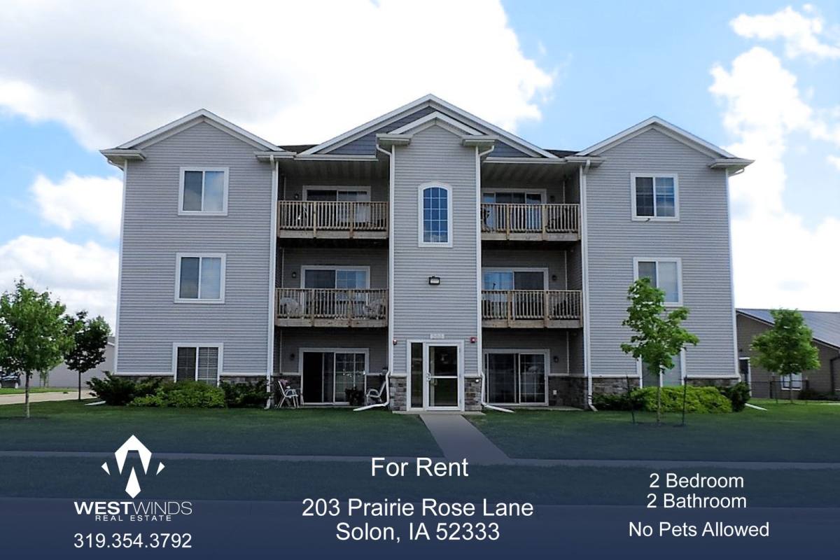 Apartment for rent at 203 Prairie Rose Lane, Solon, IA 52333
