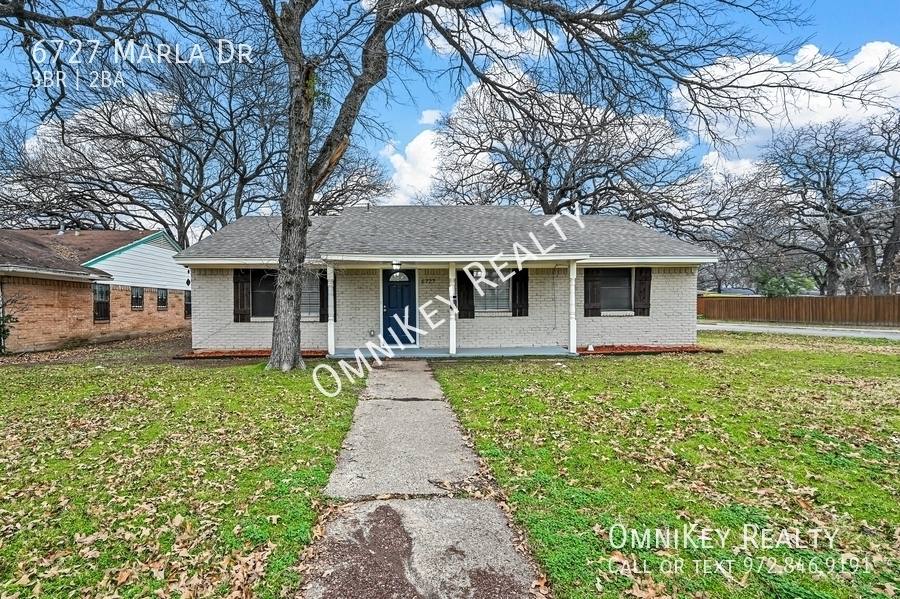 House for rent at 6727 Marla Dr, Dallas, TX 75217