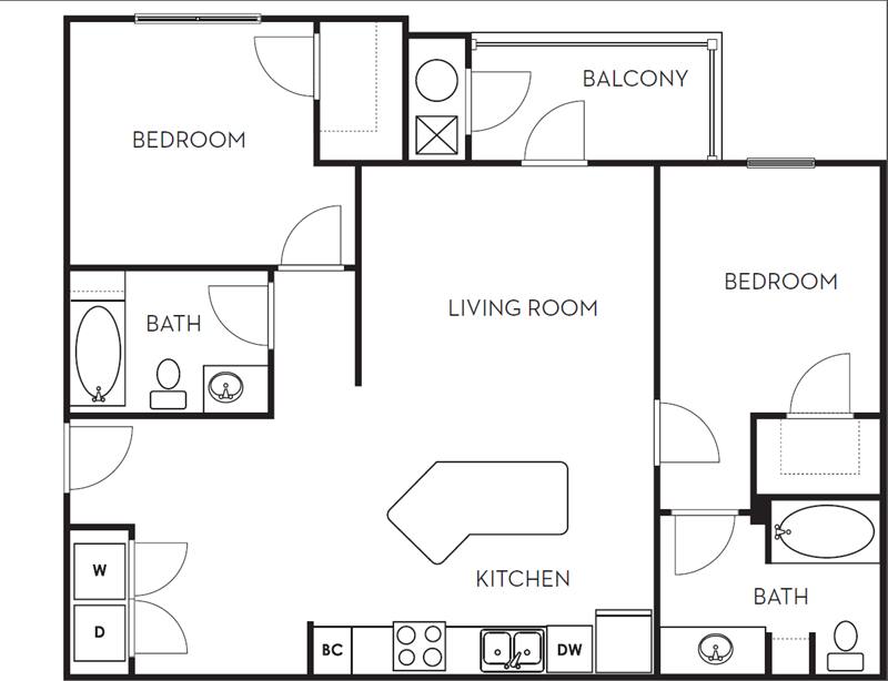 Apartment for rent at 3220 Cottage Hill Rd, Mobile, AL 36606