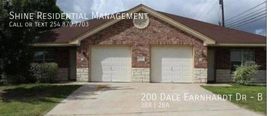 Townhouse for rent at 200 Dale Earnhardt Dr #B, Harker Heights, TX 76548