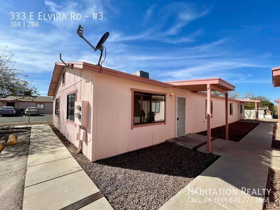 Townhouse for rent at 333 E Elvira Rd #3, Tucson, AZ 85756