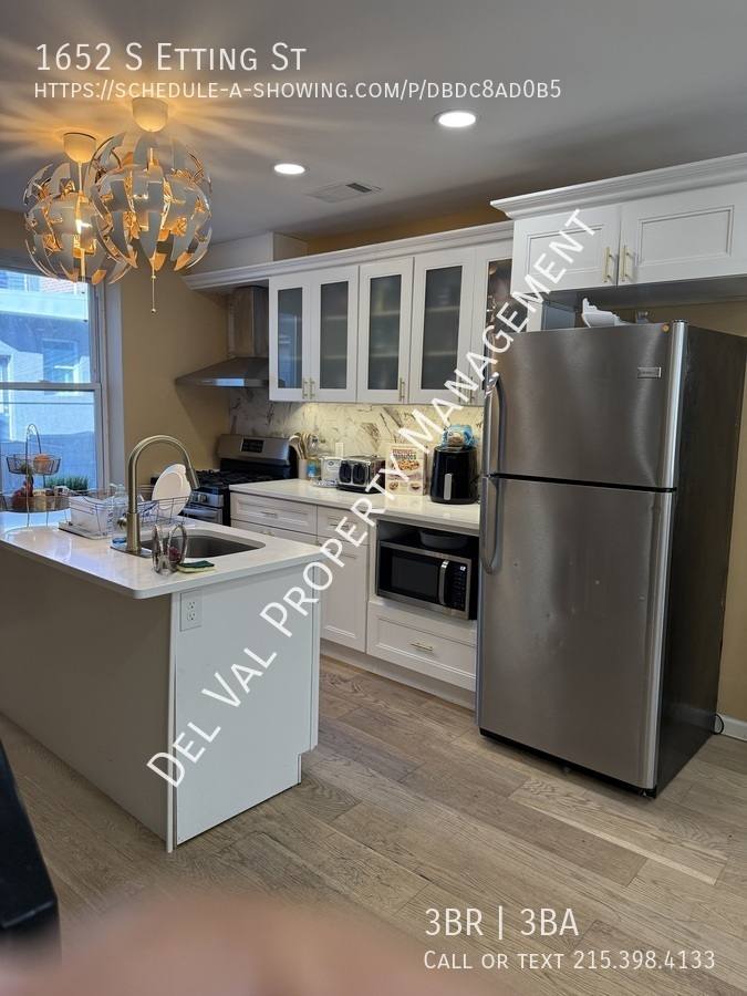Townhouse for rent at 1652 S Etting St, Philadelphia, PA 19145