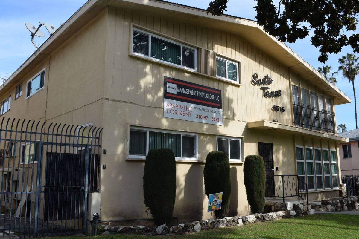 Apartment for rent at 4515 Santo Tomas Dr, Los Angeles, CA 90008