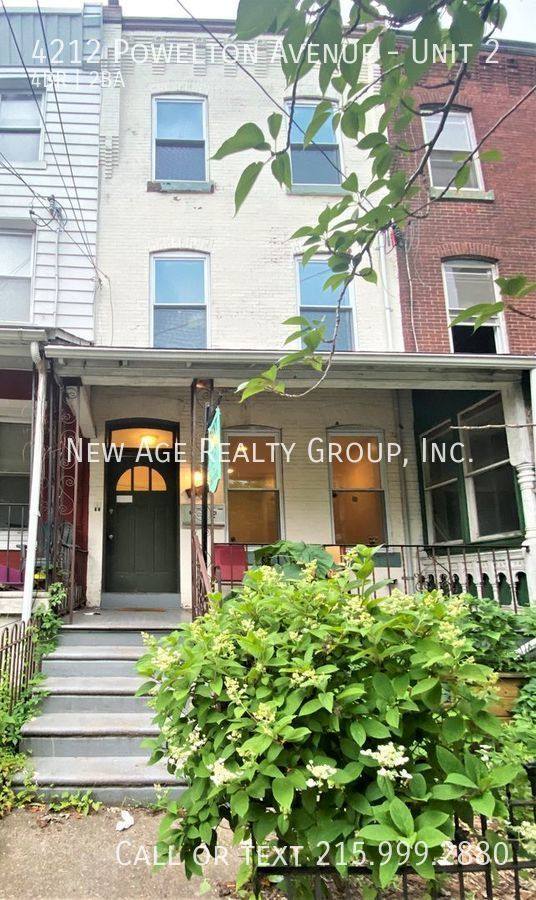 Apartment for rent at 4212 Powelton Ave #2, Philadelphia, PA 19104