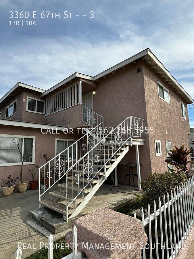 Apartment for rent at 3360 E 67th St #3, Long Beach, CA 90805