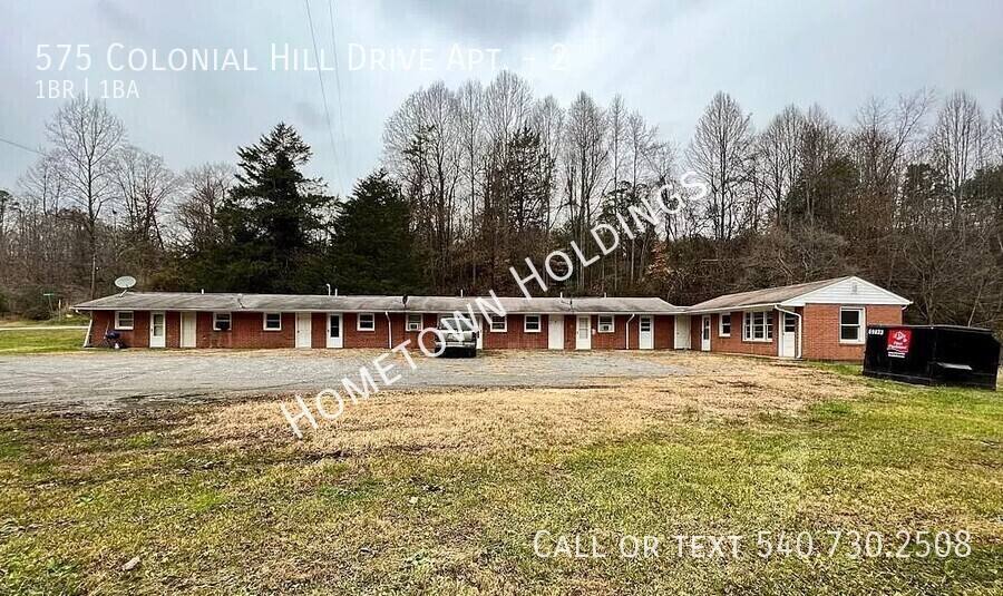 Apartment for rent at 575 Colonial Hill Dr #2, Bassett, VA 24055