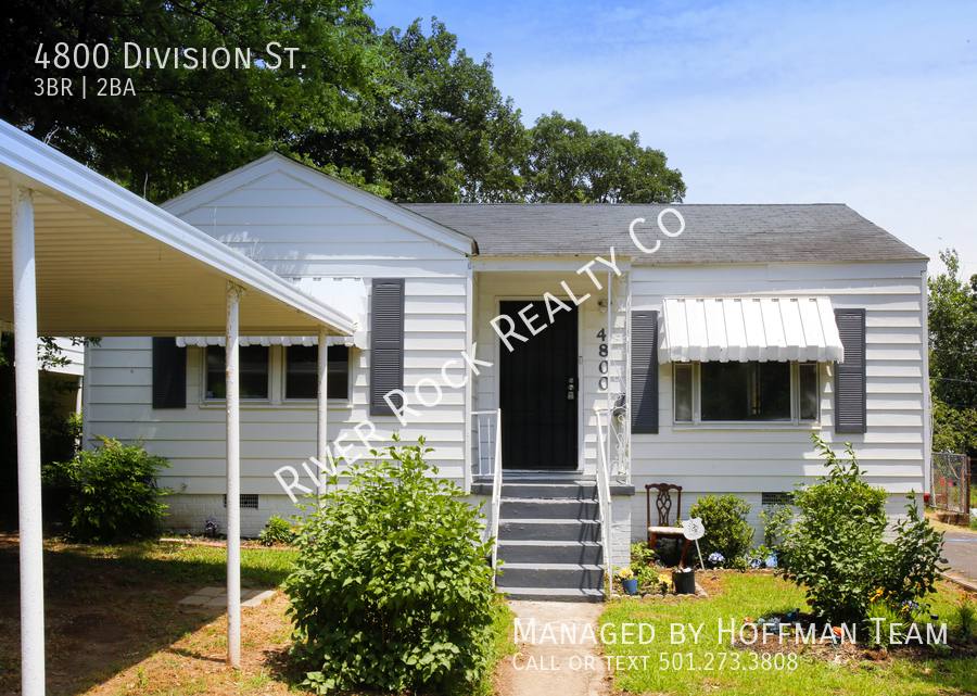 House for rent at 4800 Division St, North Little Rock, AR 72118