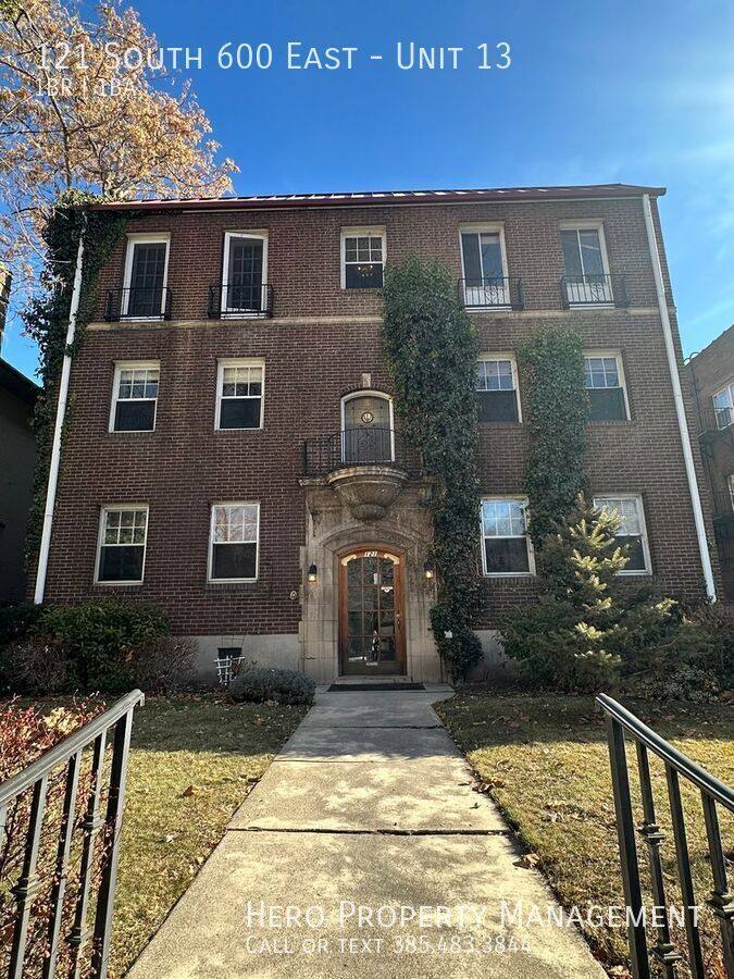 Apartment for rent at 121 S 600 E #13, Salt Lake City, UT 84102