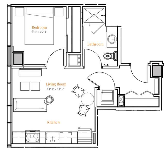 Apartment for rent at 504 Brazos St #A8-80, Austin, TX 78701
