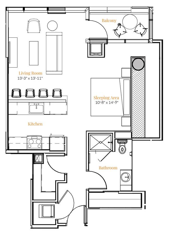 Apartment for rent at 504 Brazos St #B8-57, Austin, TX 78701