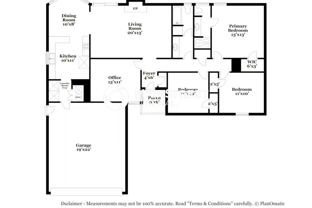 House for rent at 9721 N Georgia Ave, Oklahoma City, OK 73120