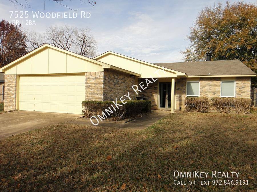 House for rent at 7525 Woodfield Rd, Fort Worth, TX 76112