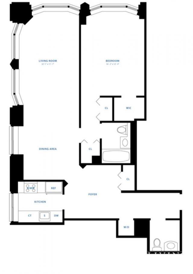 Apartment for rent at 10 Barclay St #7K, New York, NY 10007