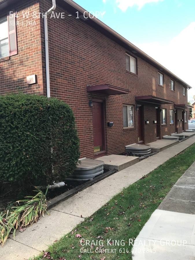 Townhouse for rent at 54 W 8th Ave #1, Columbus, OH 43201