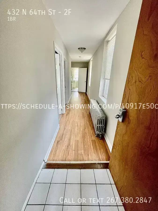 Apartment for rent at 432 N 64th St #2F, Philadelphia, PA 19151